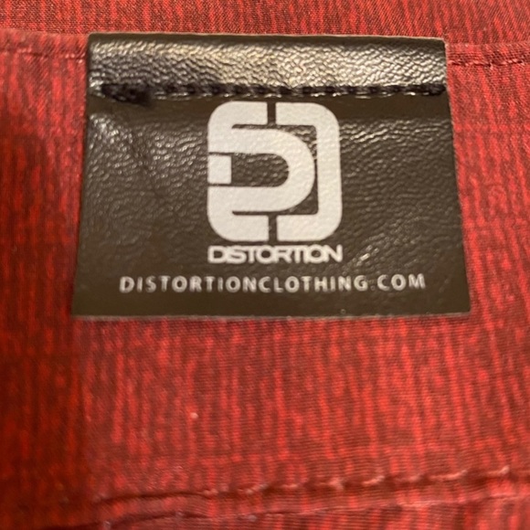 Distortion Mens Tailored Fit Shorts - Picture 5 of 8